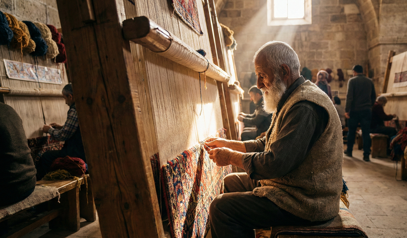 Pigment Mastery & Hand-Knotting